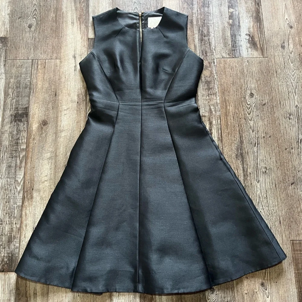 Kate Spade Emma Silk Dress in Black With Pockets Women’s Size 4